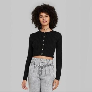 Wild Fable Cropped Cardigan